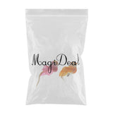 Maxbell 2x Realistic Little Bird Ornament Artificial Feather Animal Decor Clips