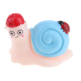 Maxbell Resin Miniature Fairy Garden Micro Landscape Bonsai Pot Decor Snail Blue - Aladdin Shoppers