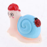 Maxbell Resin Miniature Fairy Garden Micro Landscape Bonsai Pot Decor Snail Blue - Aladdin Shoppers