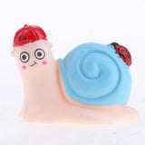 Maxbell Resin Miniature Fairy Garden Micro Landscape Bonsai Pot Decor Snail Blue - Aladdin Shoppers