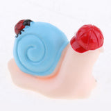 Maxbell Resin Miniature Fairy Garden Micro Landscape Bonsai Pot Decor Snail Blue - Aladdin Shoppers