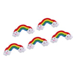 Maxbell 5pcs Micro Landscape Decorations Mini Rainbow Garden Landscaping L #3 - Aladdin Shoppers