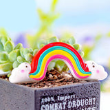 Maxbell 5pcs Micro Landscape Decorations Mini Rainbow Garden Landscaping L #4 - Aladdin Shoppers