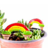 Maxbell 5pcs Micro Landscape Decorations Mini Rainbow Garden Landscaping L #6 - Aladdin Shoppers