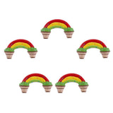 Maxbell 5pcs Micro Landscape Decorations Mini Rainbow Garden Landscaping L #6 - Aladdin Shoppers