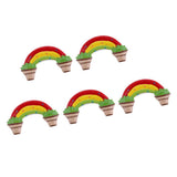 Maxbell 5pcs Micro Landscape Decorations Mini Rainbow Garden Landscaping L #6 - Aladdin Shoppers