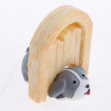 Maxbell Miniature Fairy Garden Micro Landscape Bonsai Pot Decor Gray Door Dog - Aladdin Shoppers