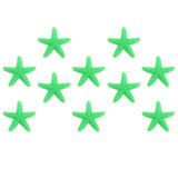 Maxbell 10pcs Colorful Resin Starfish DIY Crafts Garden Decor Green S - Aladdin Shoppers