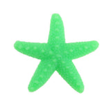 Maxbell 10pcs Colorful Resin Starfish DIY Crafts Garden Decor Green S - Aladdin Shoppers