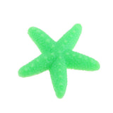 Maxbell 10pcs Colorful Resin Starfish DIY Crafts Garden Decor Green S - Aladdin Shoppers