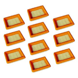 Maxbell 5x10 Piece Air Filters For STIHL FS120 FS200 FS250 FS300 FS350 FS400 FS450