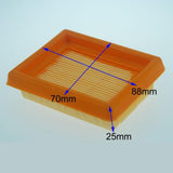 Maxbell 10x10 Piece Air Filters For STIHL FS120 FS200 FS250 FS300 FS350 FS400 FS450