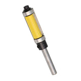 Maxbell 1/4'' Shank Top & Bottom Bearing Flush Trim Router Bit 12.7x25mm Yellow - Aladdin Shoppers