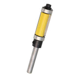 Maxbell 1/4'' Shank Top & Bottom Bearing Flush Trim Router Bit 12.7x25mm Yellow - Aladdin Shoppers