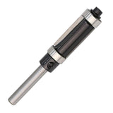 Maxbell 1/4'' Shank Top & Bottom Bearing Flush Trim Router Bit 12.7x25mm Black - Aladdin Shoppers