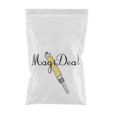 Maxbell 1/4'' Shank Top & Bottom Bearing Flush Trim Router Bit 12.7x38mm Yellow - Aladdin Shoppers