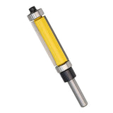 Maxbell 1/4'' Shank Top & Bottom Bearing Flush Trim Router Bit 12.7x38mm Yellow - Aladdin Shoppers