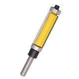 Maxbell 1/4'' Shank Top & Bottom Bearing Flush Trim Router Bit 12.7x38mm Yellow - Aladdin Shoppers