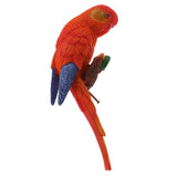 Maxbell 3Pcs Resin Parrots Budgerigar Birds Animals Ornaments Hanging Decorations