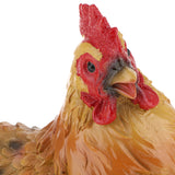 Artificial Realistic Chicken Figure Outdoor Garden Yard Decor Chicken Family