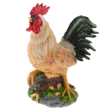 Artificial Realistic Chicken Figure Outdoor Garden Yard Decor Chicken Family