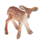 Maxbell 2Pcs Resin Sika Deer Ornament Toy Animal Figurine Plant Pot Dollhouse Decor