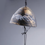 Maxbell 2pcs Japanese Furin Wind Chime Cast Iron Iwachu Bells  Bronze & Dark Green