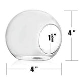 Maxbell 2PCS Wall Hanging Planter Glass Hydroponic Vase Plant Pot Terrarium Ball