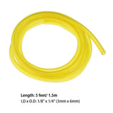 Maxbell 90cm 2.95 Feet Fuel Line Hose with 16 Pieces Fuel Filters for Chainsaw