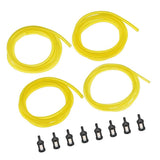 Maxbell 90cm 2.95 Feet Fuel Line Hose with 16 Pieces Fuel Filters for Chainsaw