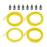 Maxbell 90cm 2.95 Feet Fuel Line Hose with 16 Pieces Fuel Filters for Chainsaw