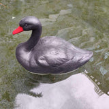 Maxbell 2x Plastic Floating Swan Decoy Hunting Fishing Garden Scarer Scarecrow Decor