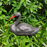 Maxbell 2x Plastic Floating Swan Decoy Hunting Fishing Garden Scarer Scarecrow Decor