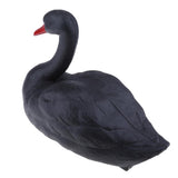 Maxbell 2x Plastic Floating Swan Decoy Hunting Fishing Garden Scarer Scarecrow Decor