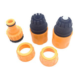 Maxbell 6Pcs/set Garden Car Water Hose Pipe Tap Adapter Connector & Fitting Hosepipe