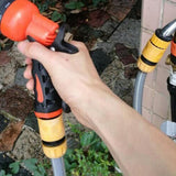 Maxbell 6Pcs/set Garden Car Water Hose Pipe Tap Adapter Connector & Fitting Hosepipe