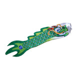 Maxbell 4Pcs Chinese Dragon Flag Outdoor Windsock Carp Streamer Hanging Decor