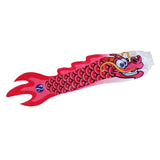 Maxbell 3Pcs Chinese Dragon Flag Outdoor Windsock Carp Streamer Hanging Decor