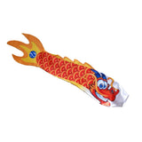 Maxbell 2x Chinese Dragon Flag Windsock Carp Streamer Garden Hanging Decor Red Black