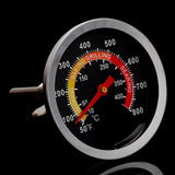 Maxbell 3pcs/set Barbecue Accessories Kit Temperature Gauge Skew Machine Skew Maker