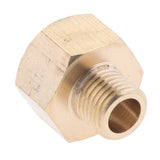 Maxbell 2xPressure Washer Swivel Brass Hose Adapter Connector 22mm F to 14mm M- Flat
