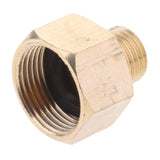 Maxbell 2xPressure Washer Swivel Brass Hose Adapter Connector 22mm F to 14mm M- Flat