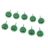 Maxbell 6x 10pcs Fertilizer Basket Osmocote Plant Pot Garden Flower Vegetable Bonsai Green L