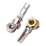 Maxbell 2Pcs 1/4" NPT Ball Foot Air Chuck for Clip, Truck Auto Car Tire Hose Tool