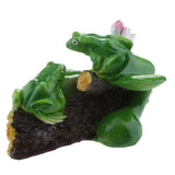Maxbell Artificial Lotus Leaf Frog Water Floating Ornament Pond Decoration B