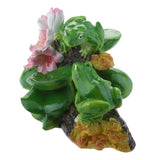 Maxbell Artificial Lotus Leaf Frog Water Floating Ornament Pond Decoration B