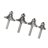 Maxbell Radius 6.35mm Shank Round Over Beading Edging Router Bit