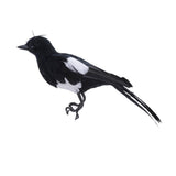 Maxbell Bird Garden Ornament Magpie Patio Decor Outdoor Decoration Artificial Animal