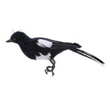Maxbell Bird Garden Ornament Magpie Patio Decor Outdoor Decoration Artificial Animal