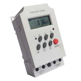 Maxbell Din Rail LCD Digital Programmable Electronic Timer Switch KG316T-II AC 220V